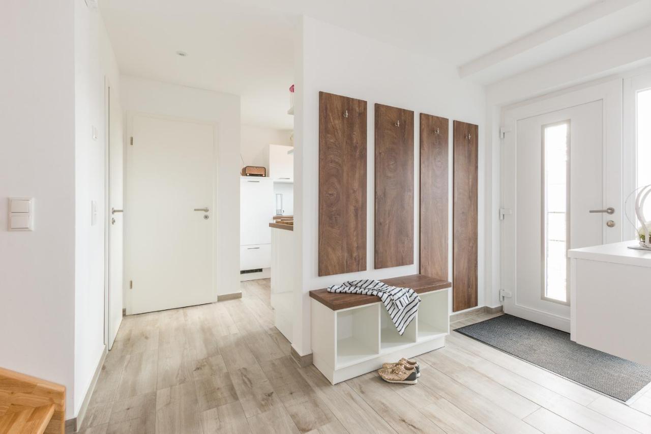 Ferienhaus-See-Sauna-Kamin-Hund Mit E-Ladestation Krakow am See Luaran gambar
