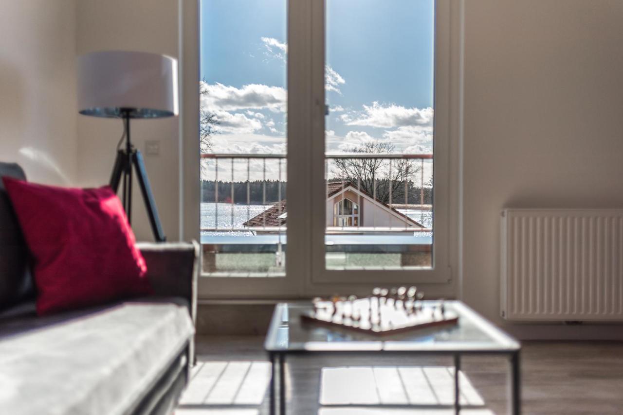 Ferienhaus-See-Sauna-Kamin-Hund Mit E-Ladestation Krakow am See Luaran gambar