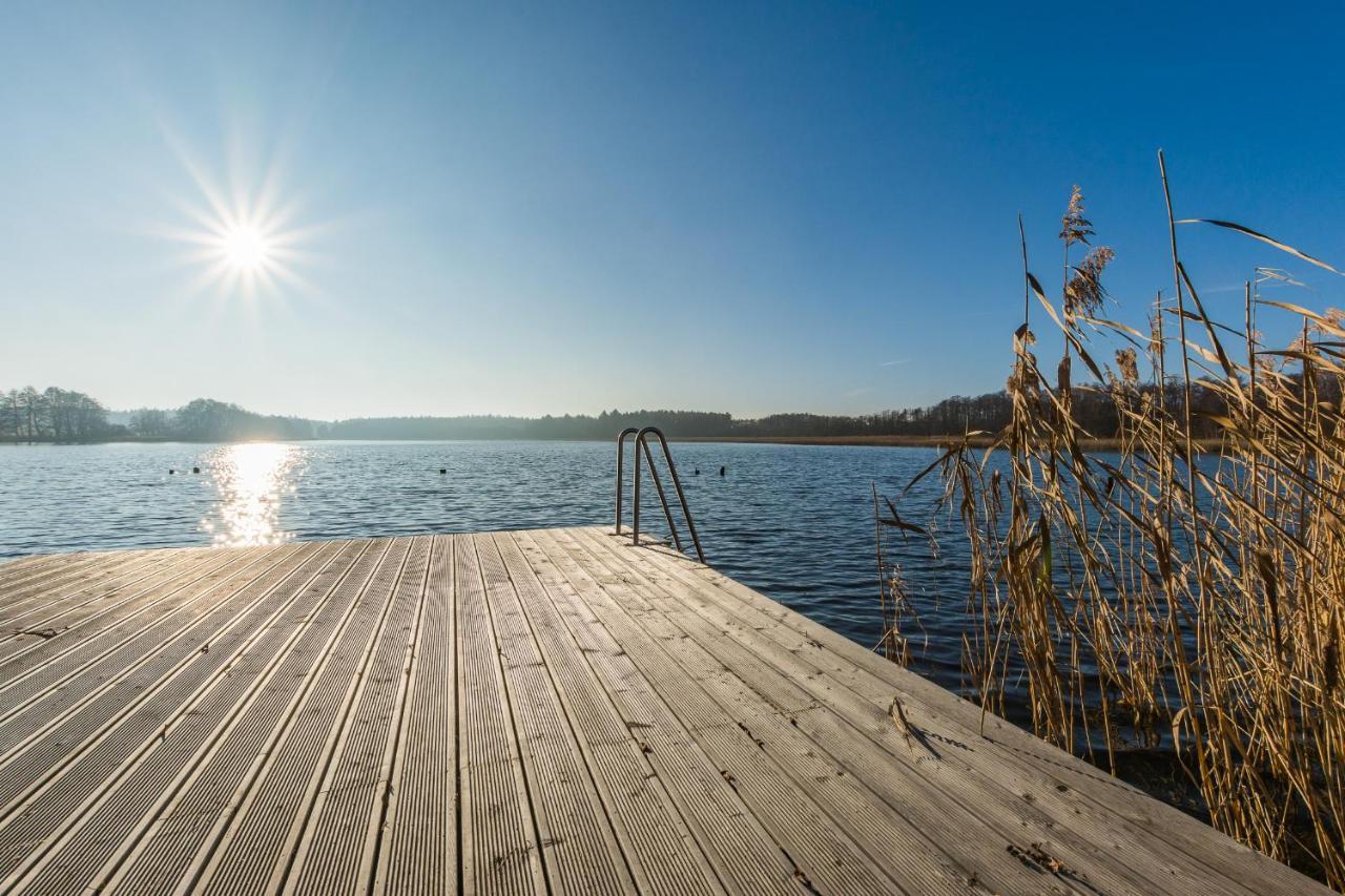 Ferienhaus-See-Sauna-Kamin-Hund Mit E-Ladestation Krakow am See Luaran gambar